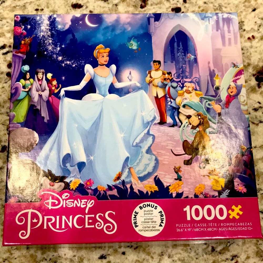 Disney 1000 pc Cinderella puzzle